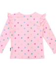 Polkadot Tee Pink