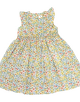 Bold Floral Dress Yellow Floral