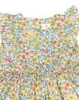 Bold Floral Dress Yellow Floral