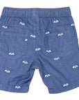 Kombi Van Embroidered Shorts Euro