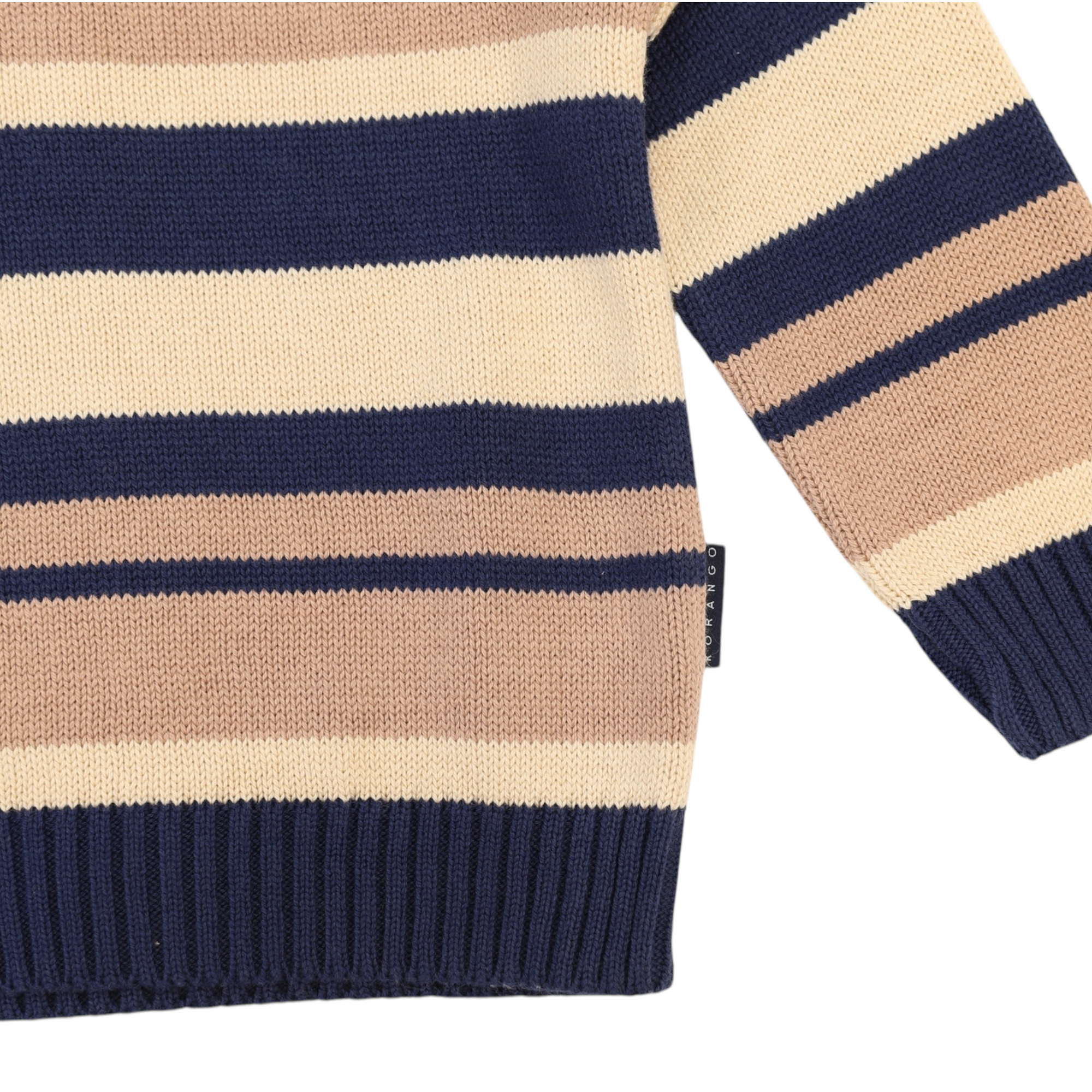 Striped Sweater Navy