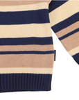 Striped Sweater Navy