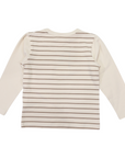 Pocket Tee Chestnut Stripe