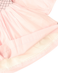 Long Sleeve Smocked Dress Pink