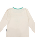 T-REX Applique Tee Beige
