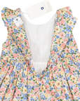Smocked Floral Dress Yellow Floral