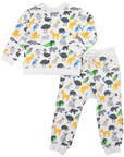 Australian Animals Pyjamas Grey
