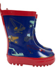 Construction Gumboot Navy