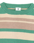 Striped Sweater Green