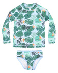 Fern Swim Suntop Set Blue