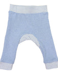 Legging Blue Stripe Waistband