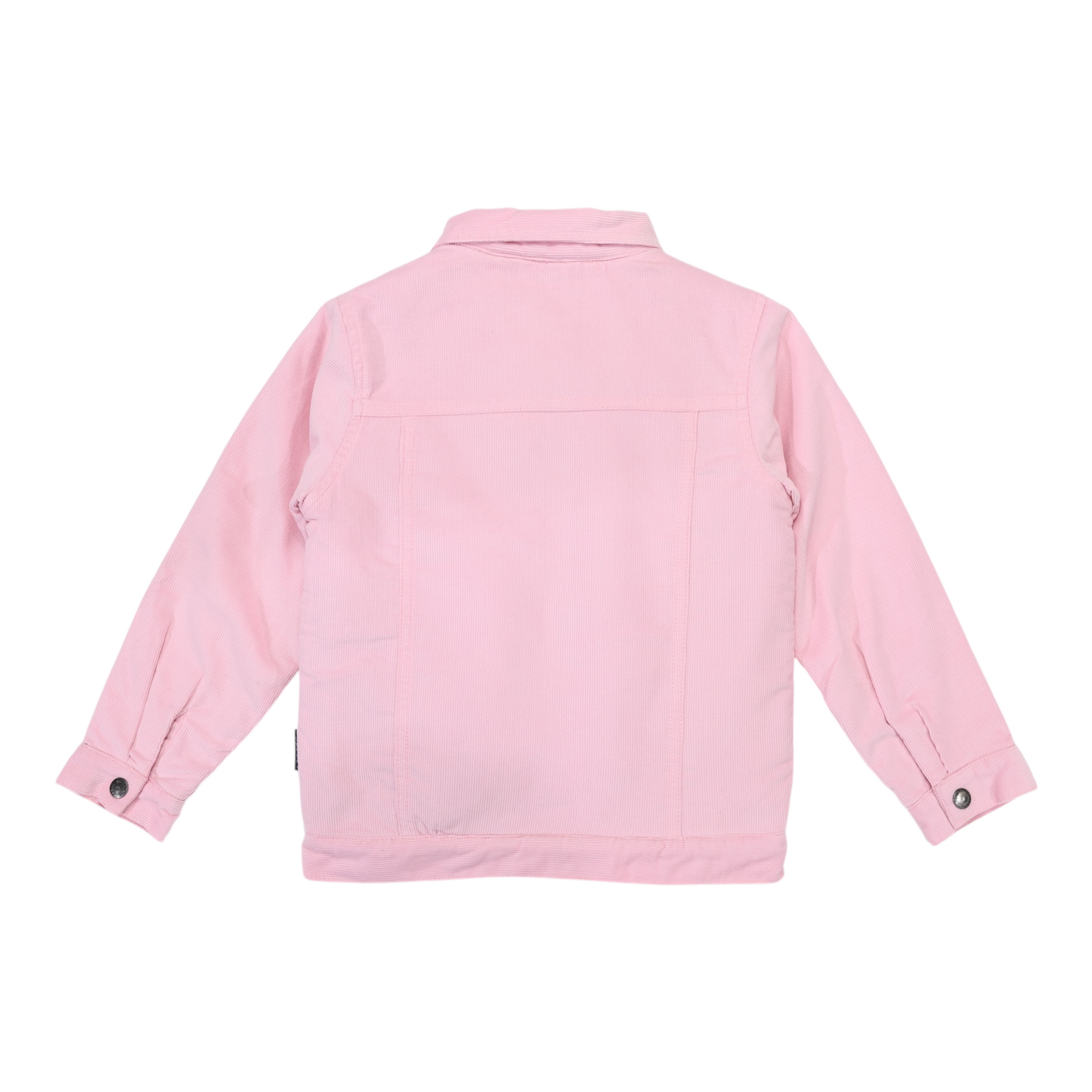 Sherpa Lined Cord Jacket Pink