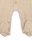 Knit Onesie Beige