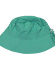 Gold Spot Cotton Poplin Sun Hat Green