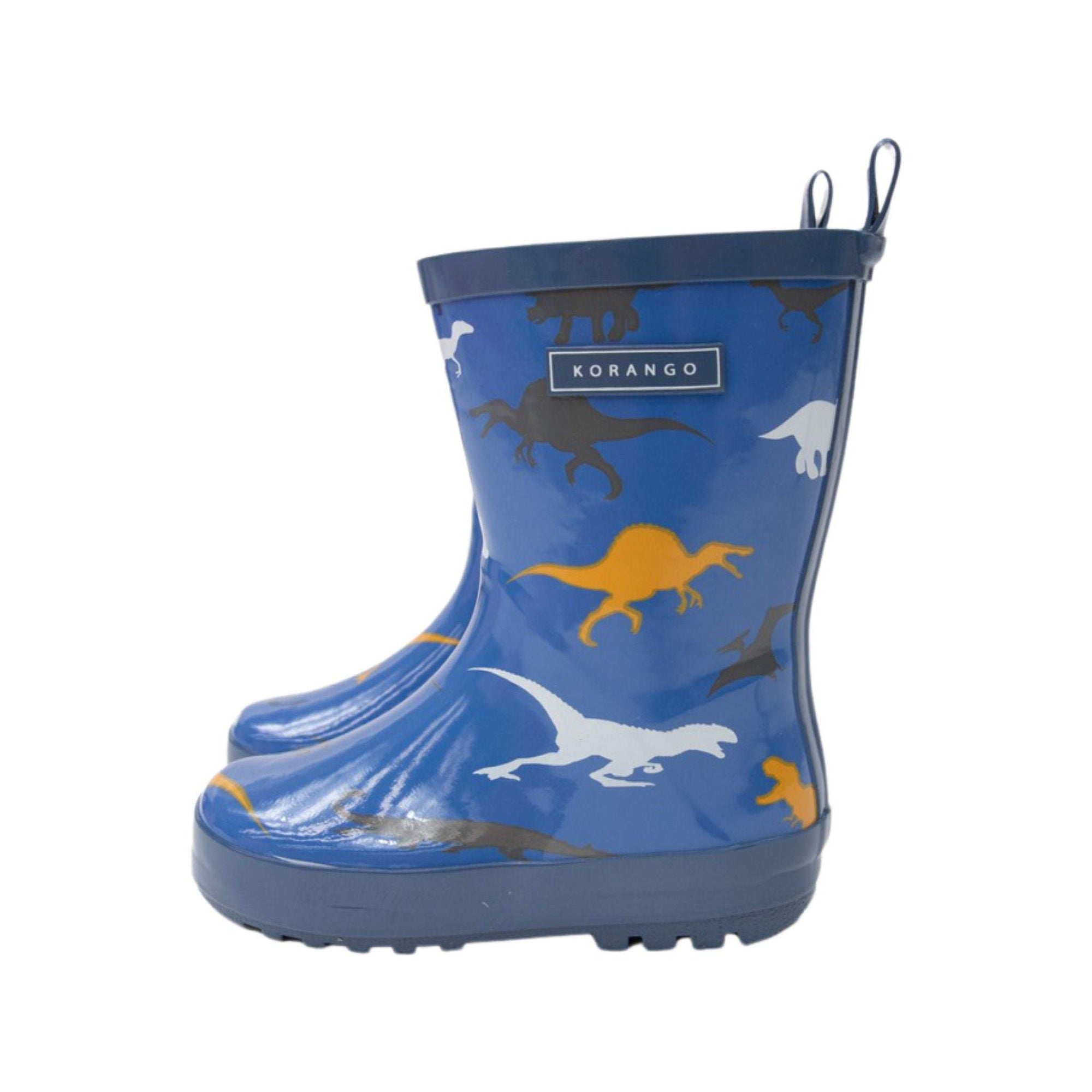 Dinosaur Gumboot Blue