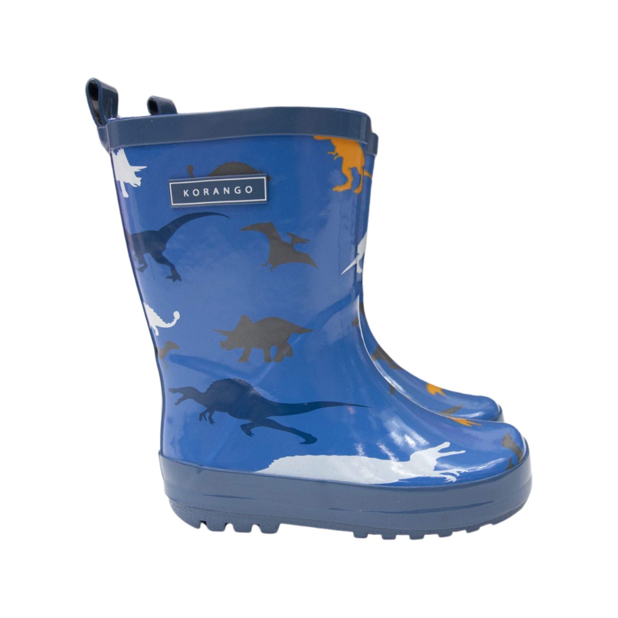 Dinosaur Gumboot Blue