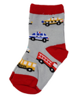 Cars & Dinosaur Socks 3pk Assorted