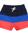 Contrast Boardies Red/Navy