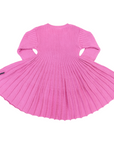 Swing Knit Dress Hot Pink