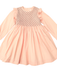 Frill Smocked Dress Lotus