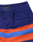 Stretch Navy Contrast Quick Dry Boardies