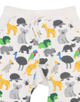 Australian Animals Pyjamas Grey