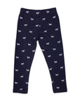 Unicorn Print Legging Navy