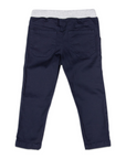 Stretch Twill Chino Navy with Drawstring