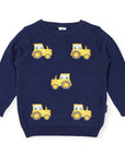 Tractor Sweater Navy