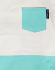 Colour Block Tee Green