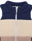 Padded Knit Vest Chestnut