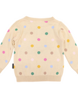 Polkadot Sweater Beige