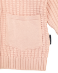 Knit Jacket Pink
