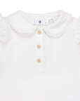 Collared Bodysuit Beige