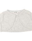 Crop Knit Cardigan Grey