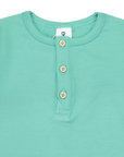 Essential Henley Tee Green