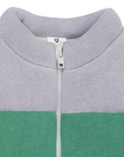 Padded Knit Vest Green