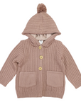 Knit Jacket Chestnut