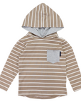 Hooded Tee Chestnut
