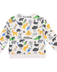 Australian Animals Pyjamas Grey