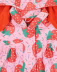 Strawberries & Sprinkles Raincoat Pink