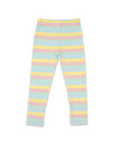 Pastel Rainbow Striped Legging