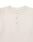 Essential Henley Tee Beige