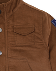Sherpa Lined Cord Jacket Chestnut