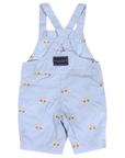 Embroidered Truck Chambray Overall Light