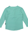 Striped Rugby Top Green