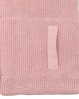 Lined Knit Vest Dusty Pink