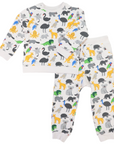 Australian Animals Pyjamas Grey
