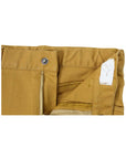 Stretch Twill Chino with Adjustable Waist Mustard