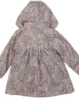 Tiger Stripes Raincoat Dusty Pink